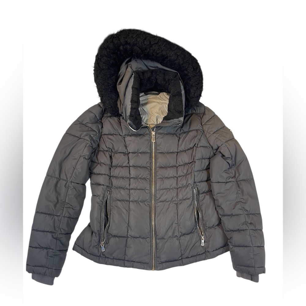 Calvin Klein Hooded Puffer Coat Women’s Small